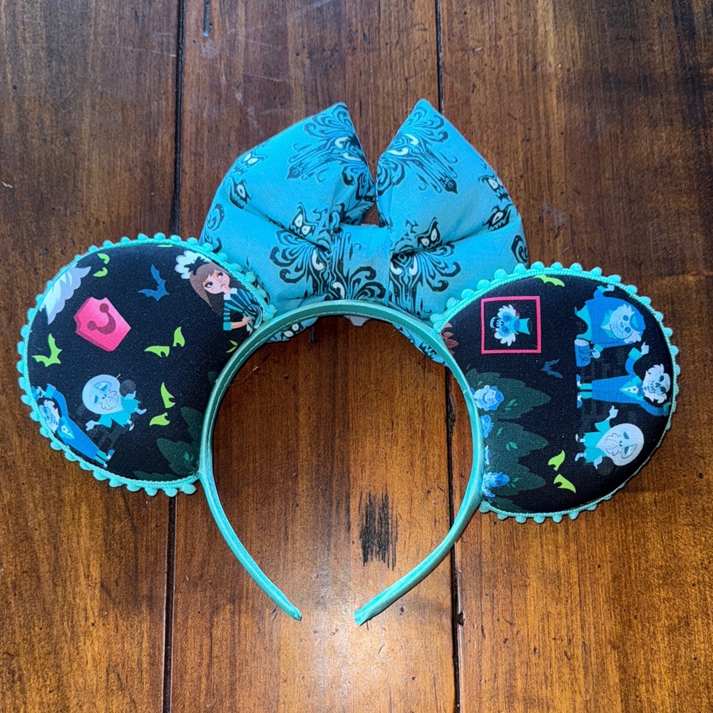 Custom Haunted Mansion Inspired Mickey Ears Headband (NWOT) - Picture 5 of 8